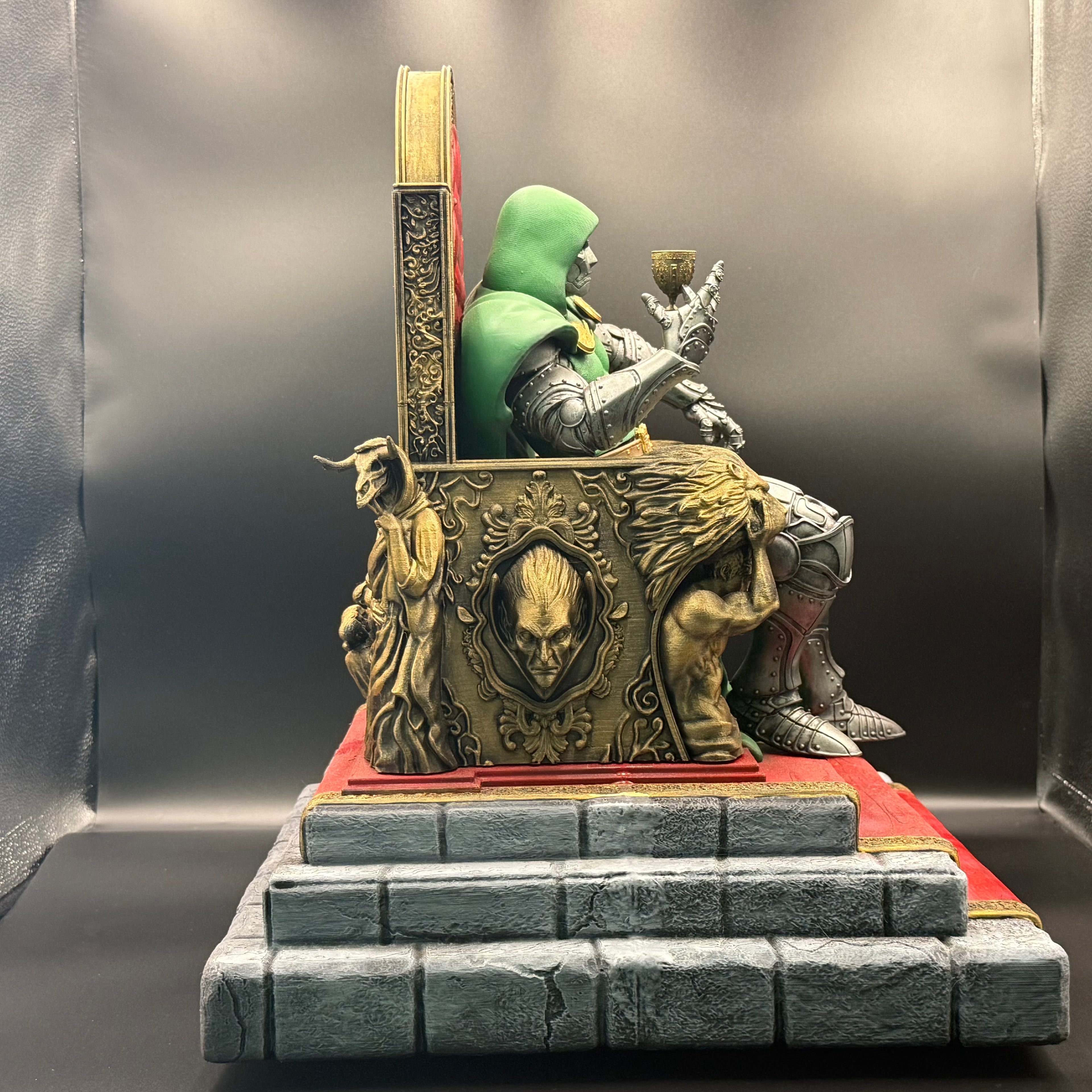 Dr. Doom on Throne